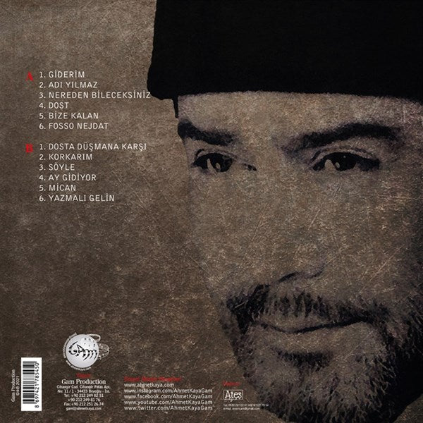 Ahmet Kaya - Dosta Düşmana Karşı (Schallplatte, Vinyl, Plak)