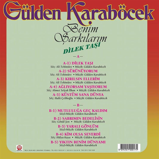 Gülden Karaböcek - Benim Şarkılarım / Dilek Taşı - (Schallplatte, Vinyl, Plak)