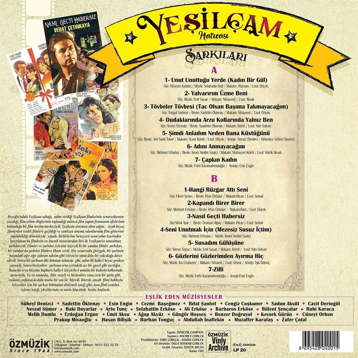 Yeşilçam Şarkıları - Nasıl Geçti Habersiz (record)