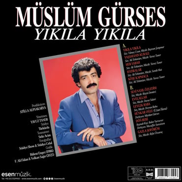 Müslüm Gürses - Yıkıla Yıkıla (Plak)