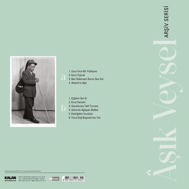 Aşık Veysel - Arşiv Serisi (Plak)