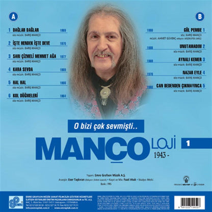 Barış Manço - Mançoloji 1 (Schallplatte, Plak, Vinyl)