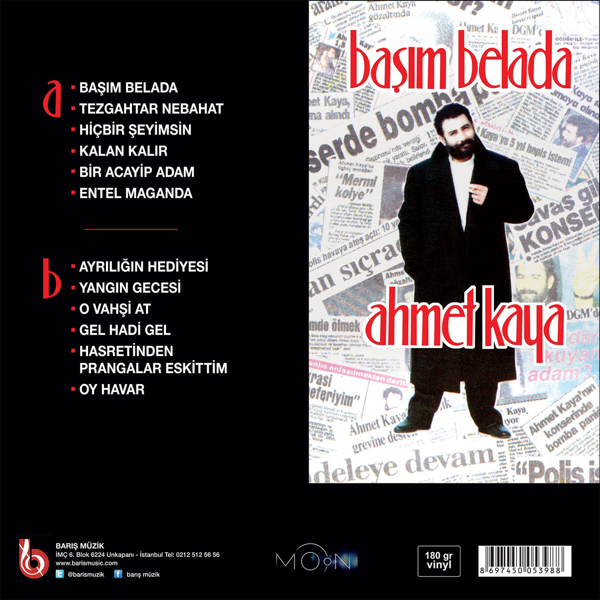 Ahmet Kaya - Başım Belada (Plak)