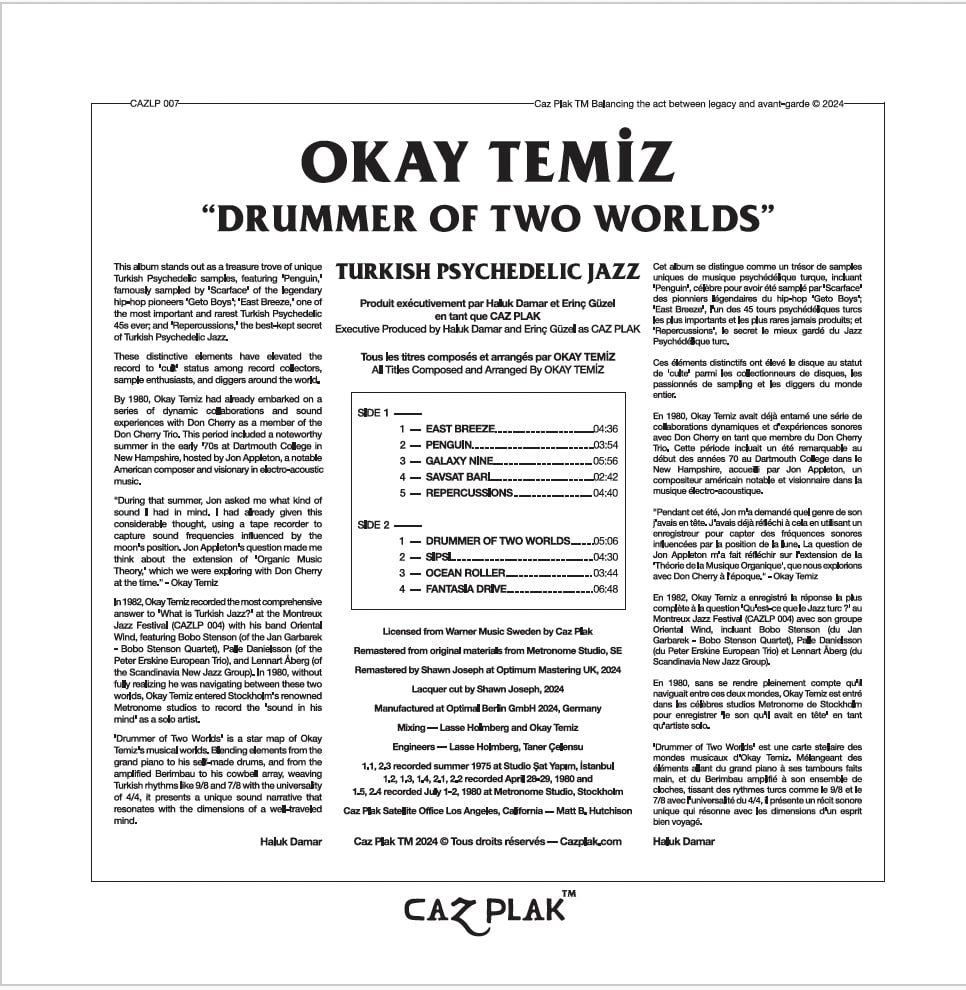 Drummer of Two Worlds (Reissue - Avrupa Edisyonu) - Plak