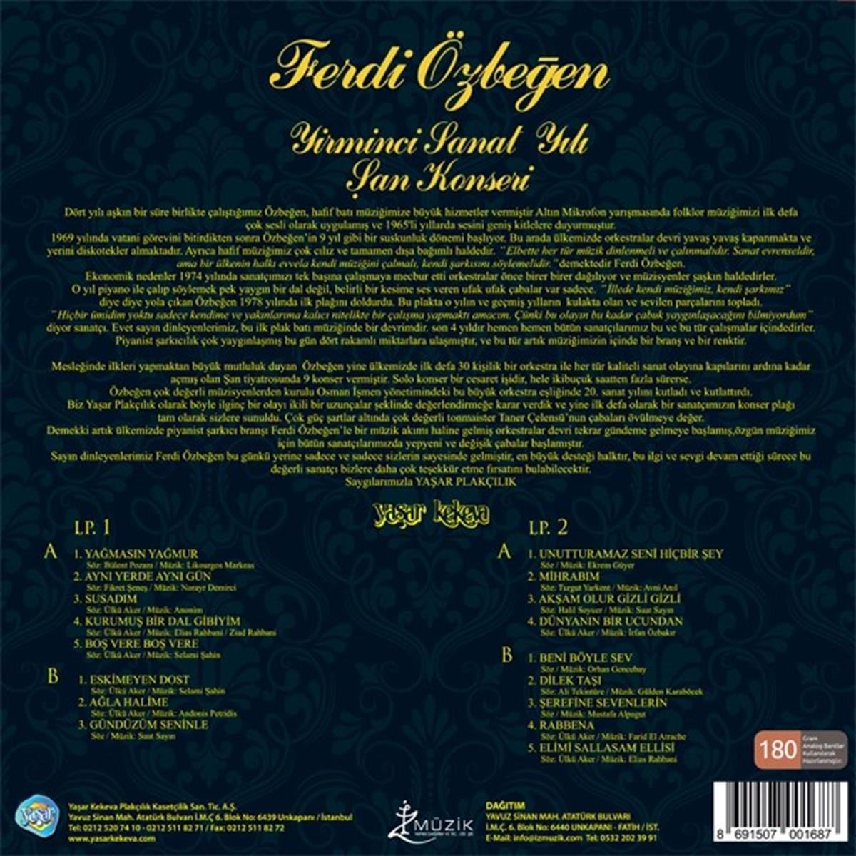 Ferdi Özbeğen -20.Sanat Yılı Şan Konseri (2 LP)