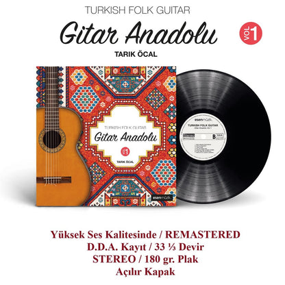 Gitar Andolu Vol. 1 (Turkish Folk Guitar) - Plak