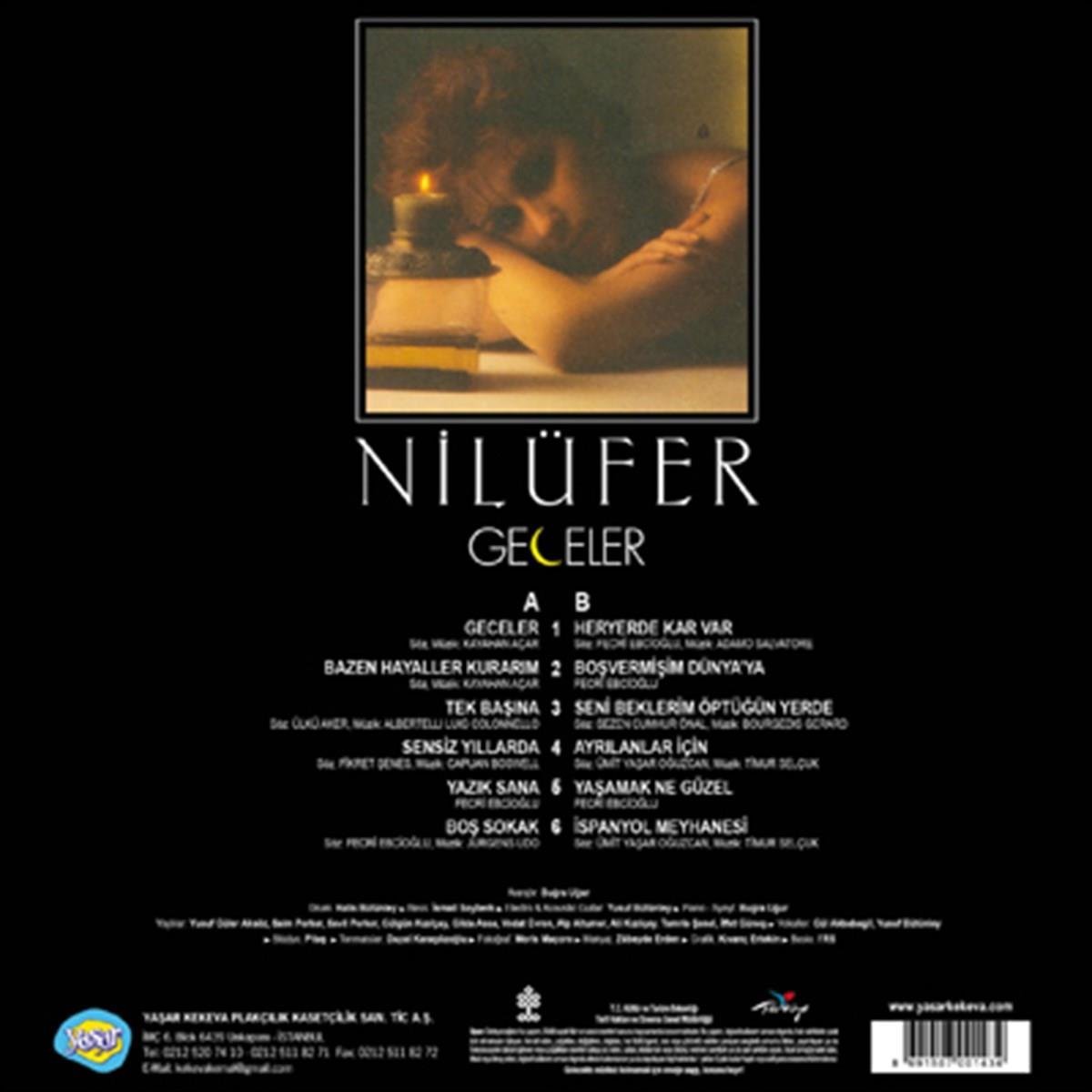 Nilüfer - Geceler (Schallplatte, Plak, Vinyl)