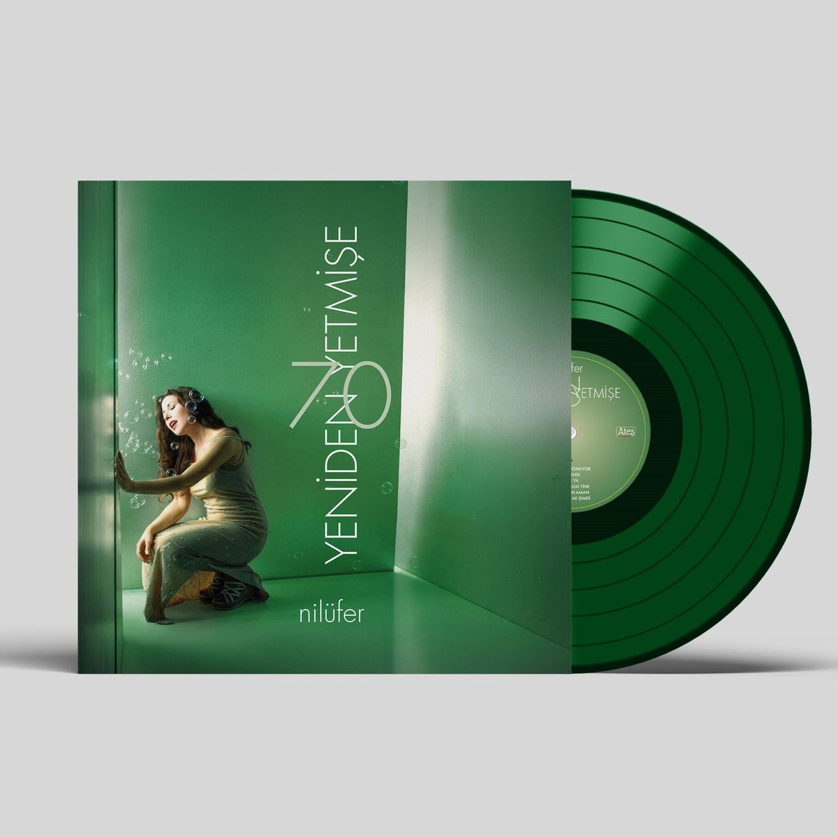 Nilüfer-Yeniden Yetmise (Yesil renkli Schallplatte, LP, Vinyl)