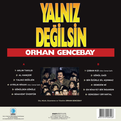 Orhan Gencebay - Yalnız Değilsin (Schallplatte, Vinyl, Plak)