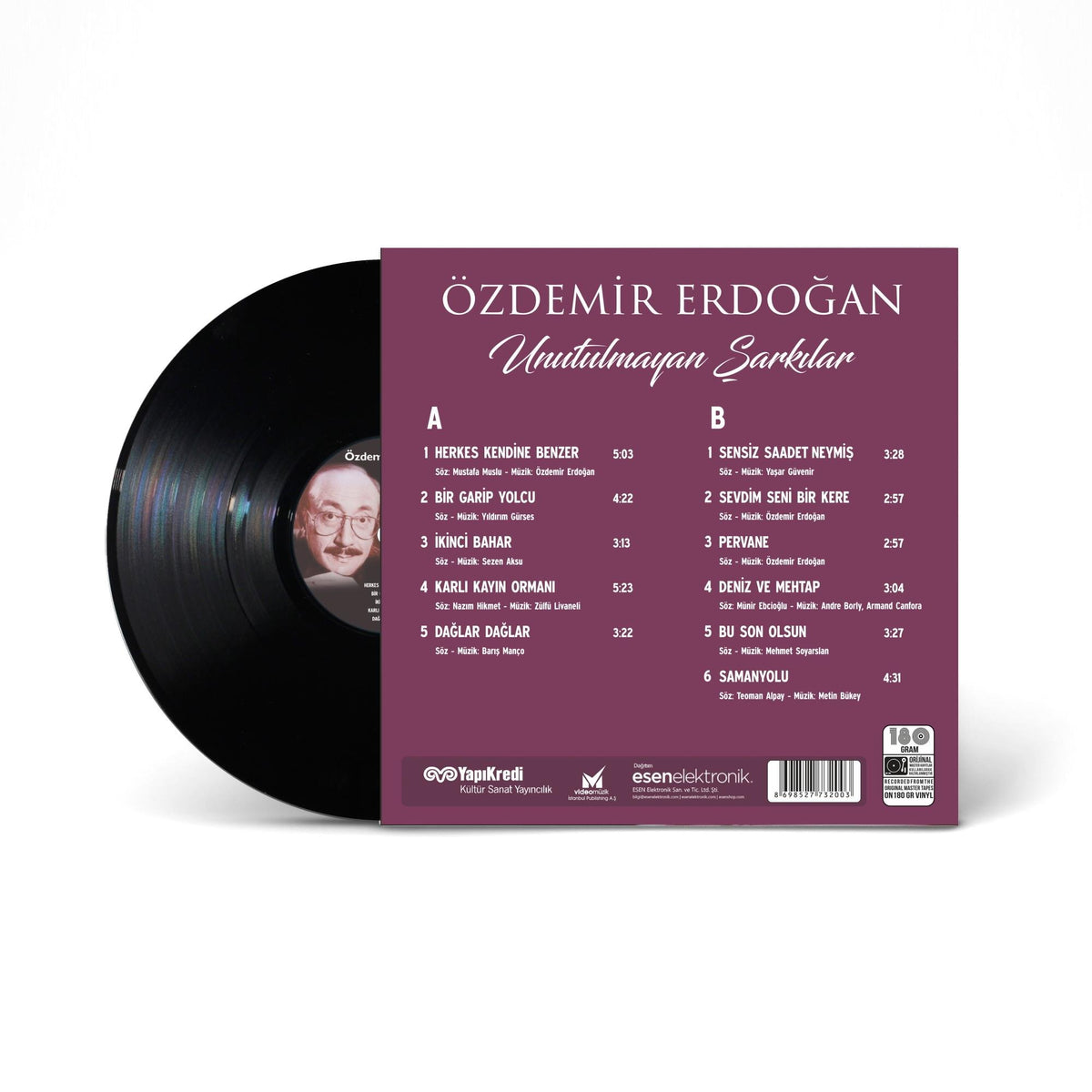 Özdemir Erdogan - Unutulmayan Sarkılar (Schallplatte, Vinyl, Plak)