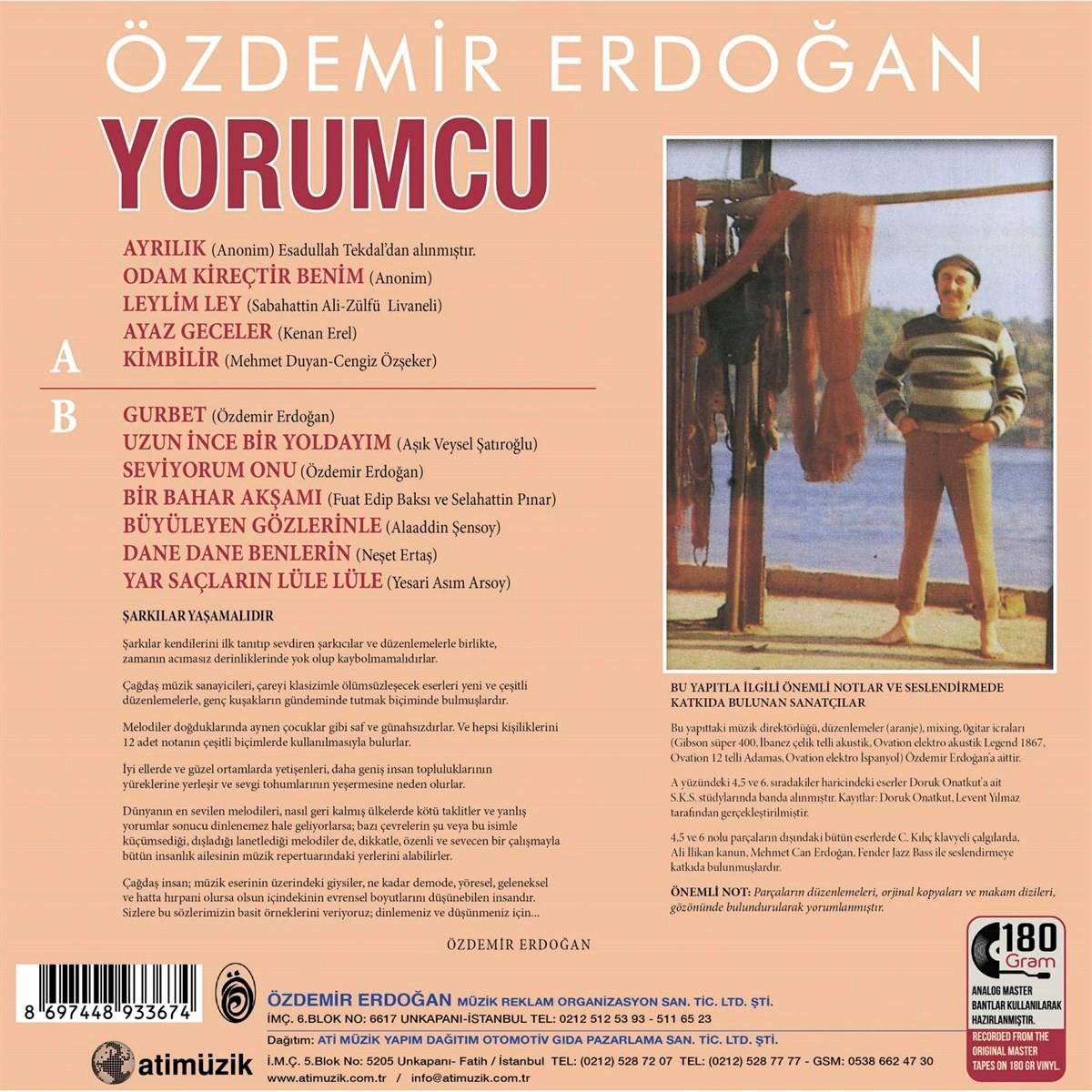 Özdemir Erdoğan - Yorumcu (Schallplatte, Vinyl, Plak)