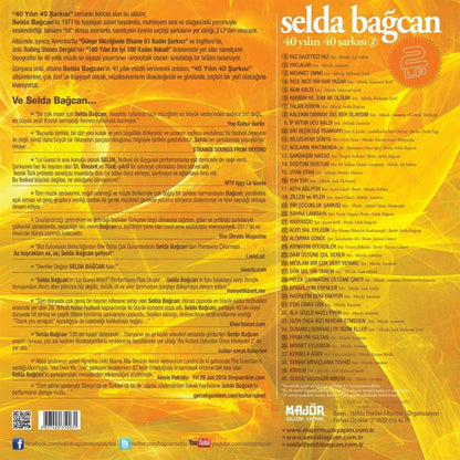 Selda Bağcan - 40 Yılın 40 Şarkısı - 2 (2 LPs, Schallplatte, Vinyl, Plak)
