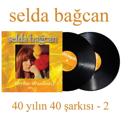 Selda Bağcan - 40 Yılın 40 Şarkısı - 2 (2 LPs, Schallplatte, Vinyl, Plak)