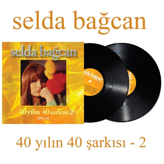 Selda Bağcan - 40 Yılın 40 Şarkısı - 2 (2 LPs, Schallplatte, Vinyl, Plak)