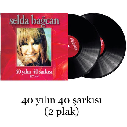 Selda Bağcan - 40 Yılın Şarkıları ( 2 LPs, Schallplatte, Vinyl, Plak)