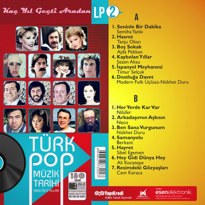 Türk Pop Müzik Tarihi 1960-70'lı Yıllar Vol.2 (Schallplatte, Vinyl, Plak)