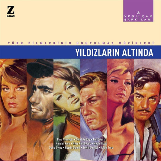 Yeşilçam Şarkıları Vol.3 - Yıldızların Altında (Schallplatte, Plak, Vinyl)